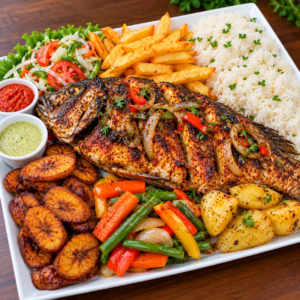 Poisson braisé