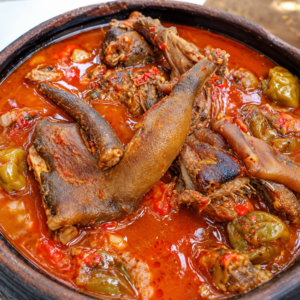 Sauce de viande de brousse