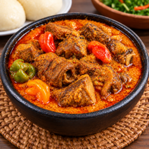 Sauce Graine, viande